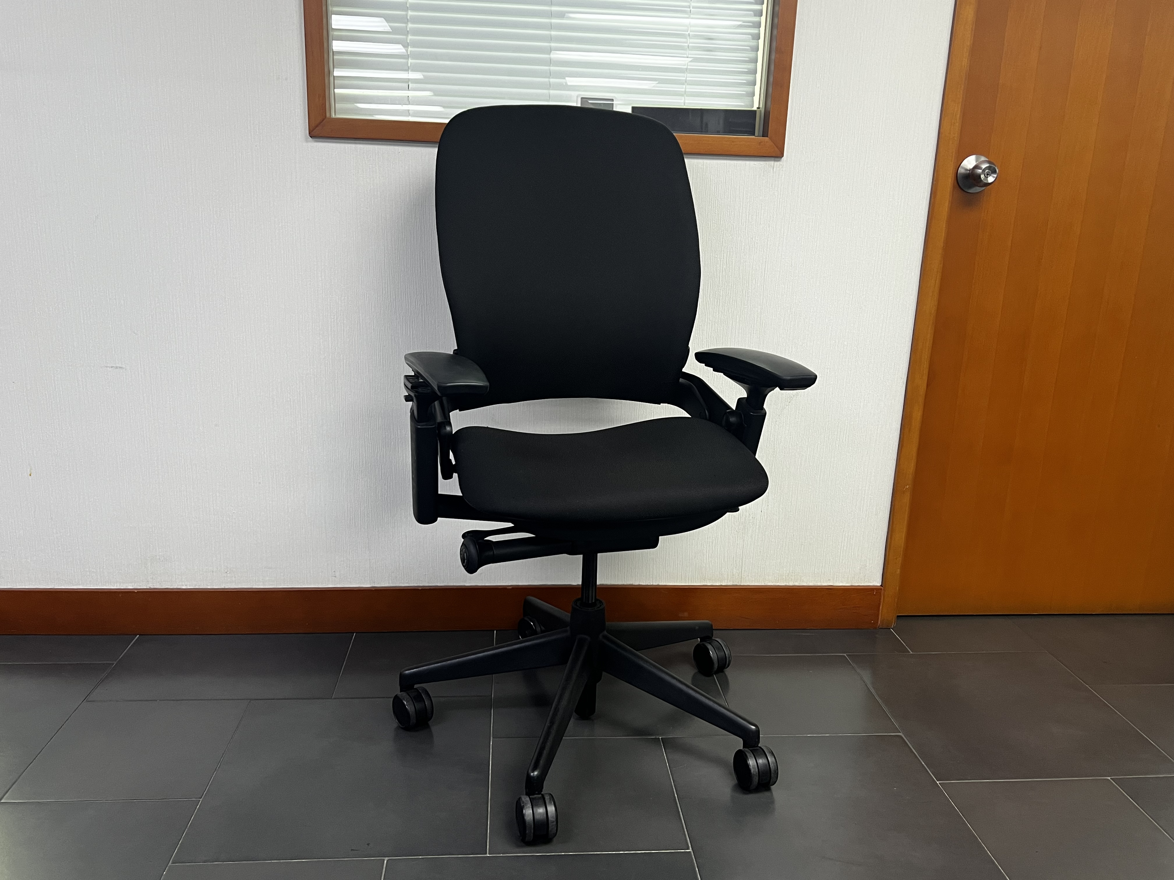 （127521）Steelcase/世楷二手Leap網佈轉椅辦公椅人體工學椅黑